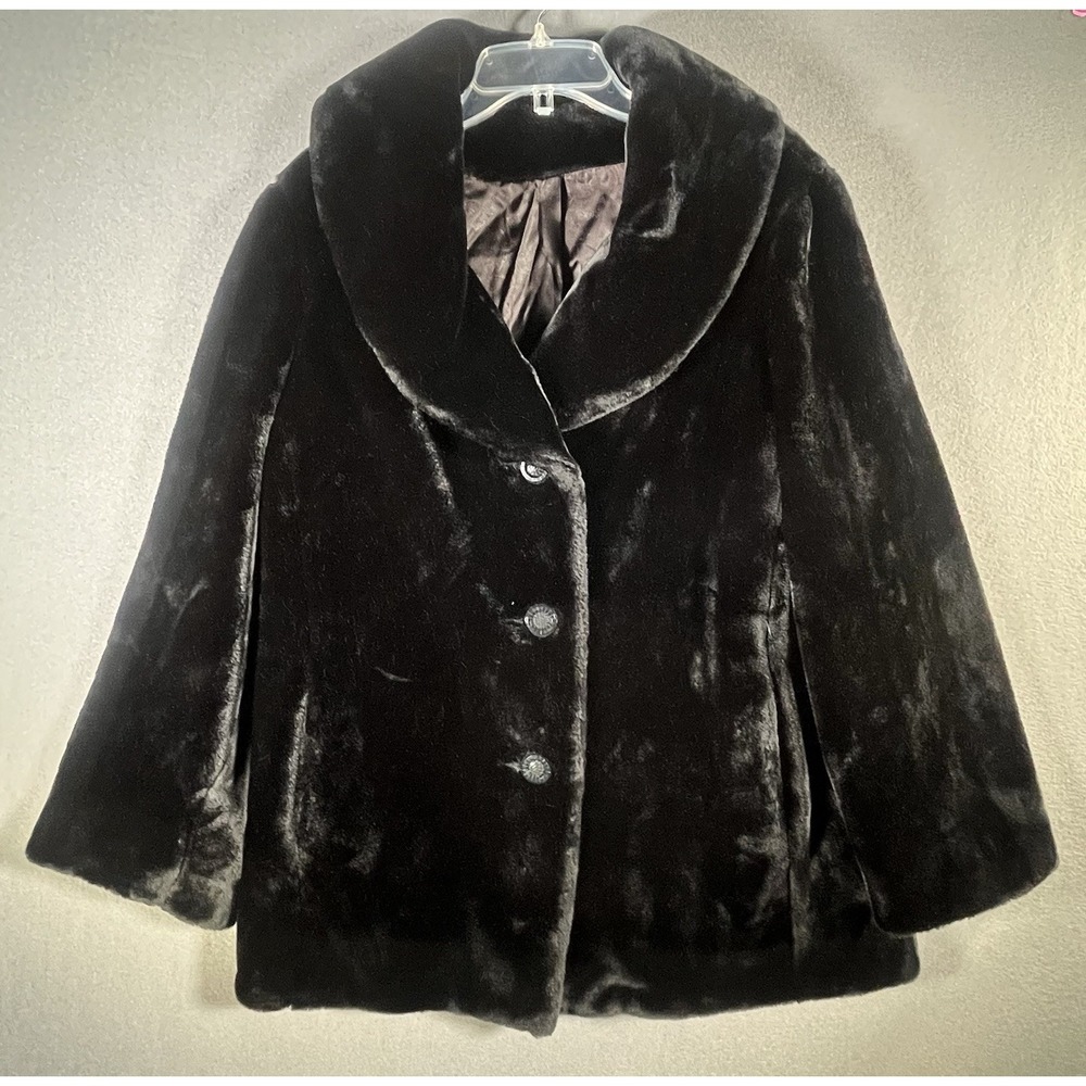 Borgazia Fur coat Women's Luxury Vintage Winter Betty Rose Approx M?
